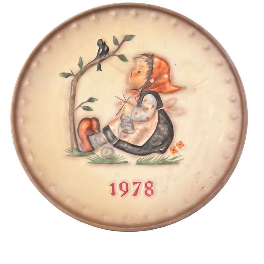 Vintage Hummel Goebel‎ Plate, Collectible Plate 1978